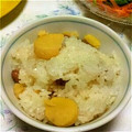 みやっちの母さん's cooksnap of when they made 栗の甘露煮と煮豆で　栗おこわ.