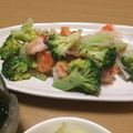 けいこさん娘's cooksnap of when they made ブロッコリーとエビの炒めもの.