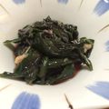 けいこさん娘's cooksnap of when they made 金時草の酢の物（水前寺菜）.