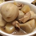 けいこさん娘's cooksnap of when they made 里芋と鳥の煮物.