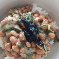 milk＊crown's cooksnap of when they made ヘルシー！海苔佃煮納豆.