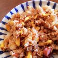 クックWY7CRS☆'s cooksnap of when they made 五分でランチ！？簡単和風チャーハン.