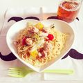 あけたー's cooksnap of when they made 鶏ムネ肉の柚子胡椒パスタ.