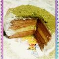 甘いの大好きりなっぺ's cooksnap of when they made HMで簡単♡2色バウムクーヘン.