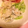 ゆーこ83's cooksnap of when they made れんこんとキャベツの胡麻醤油マヨサラダ♪.