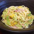 ハモニコ's cooksnap of when they made ＊柚子胡椒のクリームパスタ＊.