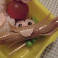 ルリナ's cooksnap of when they made キャラ弁に☆微妙なカニ(