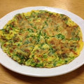 maarine's cooksnap of when they made ネギの青い部分でトローリ卵焼き.