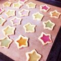 moeee♡'s cooksnap of when they made ステンドグラスクッキー.