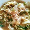 ｱｸにゃん's cooksnap of when they made 餃子みたいな白菜の蒸し煮（≧∇≦）.