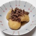 メグピンク's cooksnap of when they made ひき肉入り里芋の煮っ転がし.