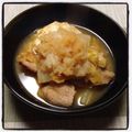 ツボッち's cooksnap of when they made 簡単◇具材3つ◇スンドゥブ風みぞれ鍋.