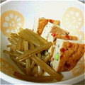 Tommy☆ママ's cooksnap of when they made ふきとうす揚げ(油揚げ)の煮物.