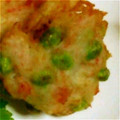 ma___111's cooksnap of when they made おつまみに☆枝豆とカニかまのかき揚げ.