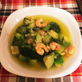 クック1GBA3F☆'s cooksnap of when they made 色鮮やかエビとアボガドの簡単アヒージョ.