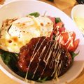 こだゆきちゃん's cooksnap of when they made 超簡単♪手抜きロコモコ✩.