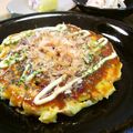 runa10's cooksnap of when they made 豪快！豚ステーキ肉でお好み焼き.