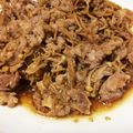 Araw's cooksnap of when they made *豚バラとエノキのこってり炒め*.