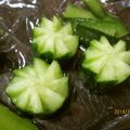 しょーこり's cooksnap of when they made きゅうりの飾り切り♪マヨネーズ味.
