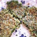 qwerty100's cooksnap of when they made 感動の味！！春菊とニラのチヂミ風.