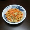 ぷうちゃん's cooksnap of when they made 人参しりしり.