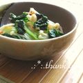 矢切のねぎちゃん's cooksnap of when they made 簡単！出汁香る～小松菜のおひたし～.