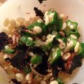 Tomomims's cooksnap of when they made オクラと天かすだけ～美味♪.