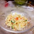 すいすい☆☆'s cooksnap of when they made 糖質制限☆鮭フレーク入りおからサラダ.