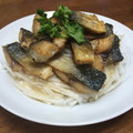 ままばなな1020's cooksnap of when they made 揚げさばと大根のサラダ.