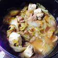 とんみき's cooksnap of when they made 鳥肉と白菜と油揚げを煮る！.