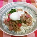 龍青空ママ's cooksnap of when they made 鶏肉のにんにく照り焼き丼☆野菜たっぷり.