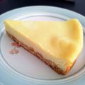 piroko☆'s cooksnap of when they made 我が家の定番＊べイクドチーズケーキ＊.