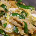 Rick_t's cooksnap of when they made にら玉豚キムチ♪.