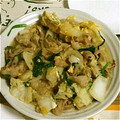 おチェブ's cooksnap of when they made 白菜・にらと豚の卵とじ.