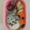 よしみん917's cooksnap of when they made トトロ☆キャラ弁☆.