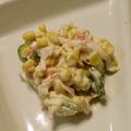 LunaJuno's cooksnap of when they made たっぷりコーンとカニカマツナサラダ.