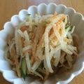cicamama's cooksnap of when they made レンジで！もやしナムル☆キュウリ編.