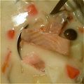 なおこと's cooksnap of when they made 簡単☆サーモンシチュー.