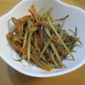 daikanon's cooksnap of when they made ☆めんつゆで簡単‼きんぴらごぼう☆.