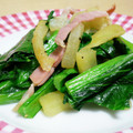 ハロゲン's cooksnap of when they made 大根と小松菜のコンソメ炒め。.