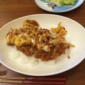＊優結＊'s cooksnap of when they made 後のせ☆家のカツ丼.