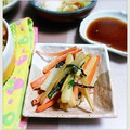 ＴＯＭＯＷＡＴ's cooksnap of when they made 絶品♪セロリと人参のごまマヨ炒め☆.