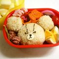ひろのん♪'s cooksnap of when they made キャラ弁　ジャッキー.