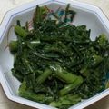 つりたぬき's cooksnap of when they made 簡単！春菊のナムル風胡麻和え.