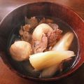 ちーさん＆おさくん's cooksnap of when they made 基本の山形芋煮(村山地方).