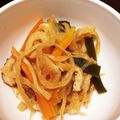 ぴーぱちゃい's cooksnap of when they made 圧力鍋で、水で戻さない切り干し大根の煮物.