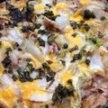 hakobetet's cooksnap of when they made 白菜ぶたこまのキムチーズ炒め.