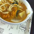 ぐぐったん's cooksnap of when they made かぼちゃとろけるほうとう風うどん.