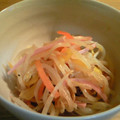 hani0108's cooksnap of when they made おさかなのソーセージともやしの中華サラダ.