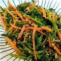 ニモニモきっちん's cooksnap of when they made ほうれん草・人参のくるみ和え♪.
